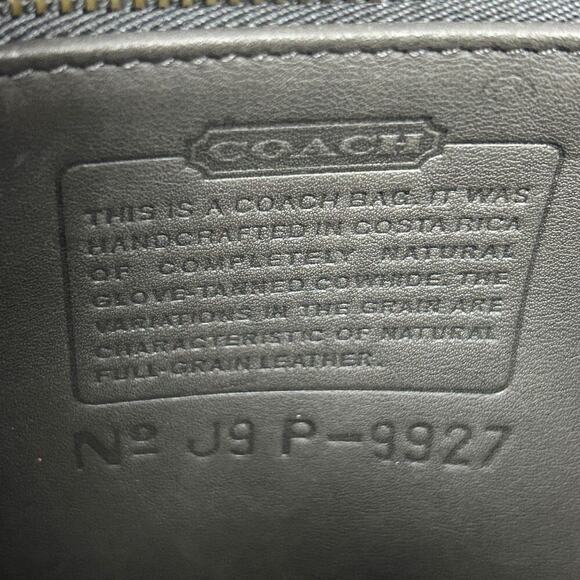 Coach Rare Vintage Stone Gray Willis Leather Satchel - Picture 8 of 8